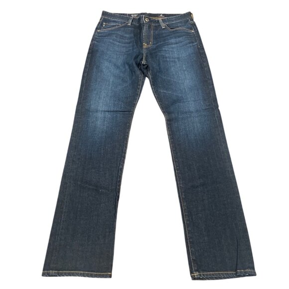 NWOT AG Adriano Goldschmied Men's 32x33 The Everett Slim Straight Jean Stretch - Picture 1 of 8